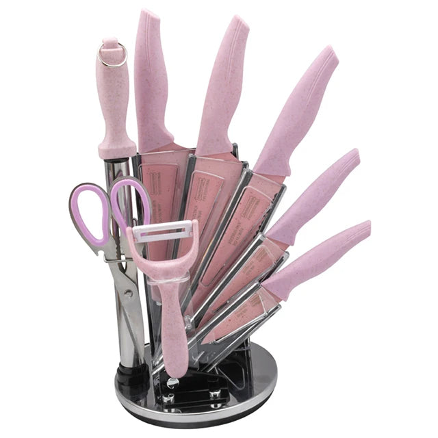 Ensemble de Couteaux en Acier Inoxydable