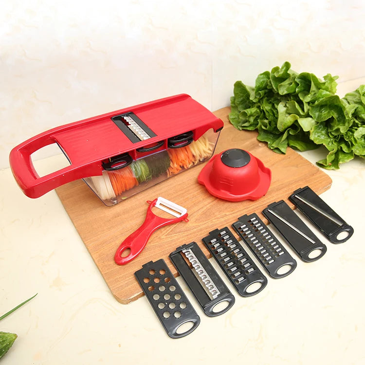 Coupe-Légumes Professionnelle à 6 Lames