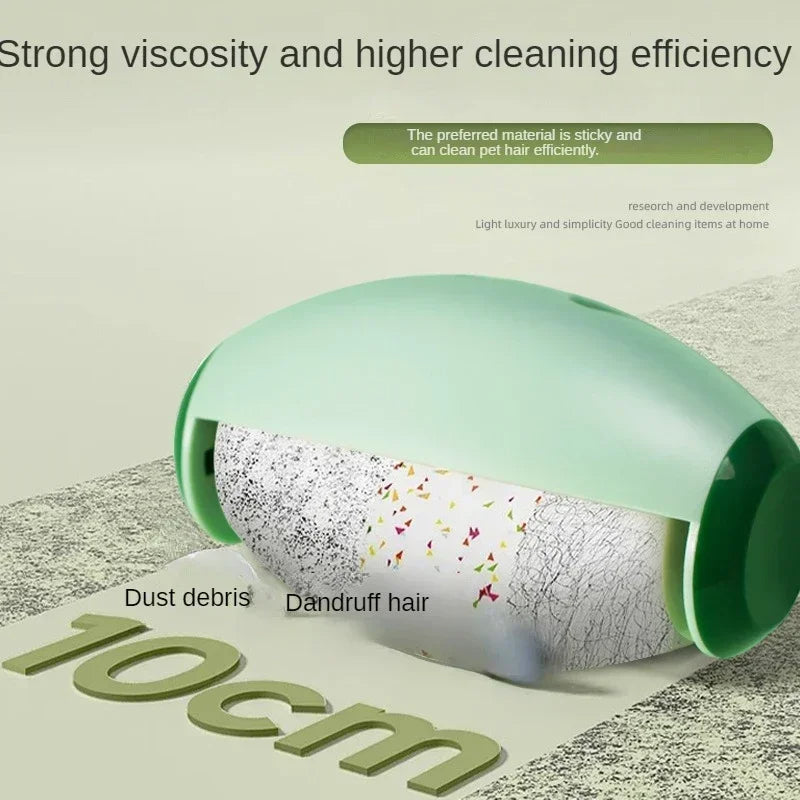 Rouleau Anti-Poussière & Poils Réutilisable – Écologique Ultra Pratique