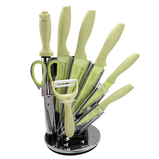 Ensemble de Couteaux en Acier Inoxydable
