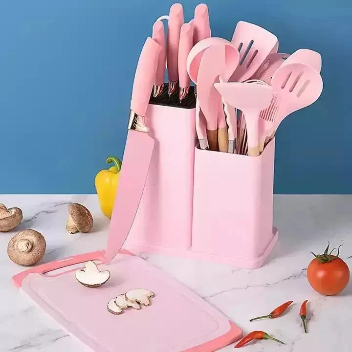 Ensemble Ustensiles Cuisine 19 Pièces