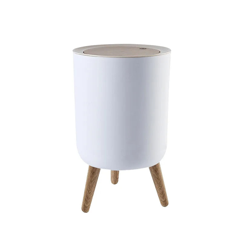 Poubelle Design Scandinave à Pieds Hauts