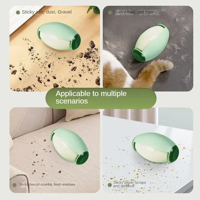 Rouleau Anti-Poussière & Poils Réutilisable – Écologique Ultra Pratique