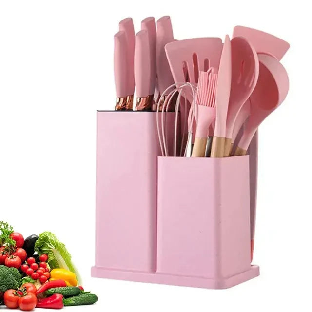 Ensemble Ustensiles Cuisine 19 Pièces