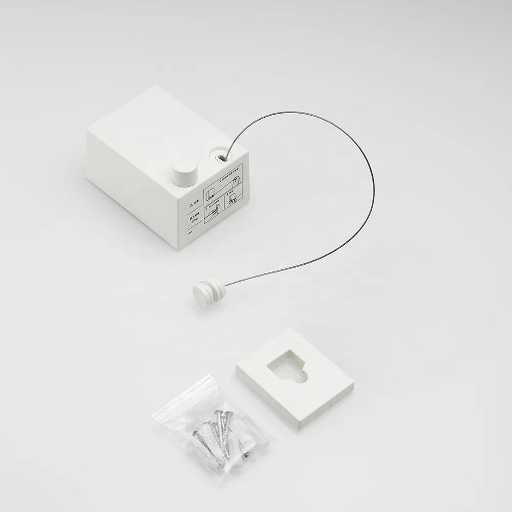 Corde à Linge Rétractable Murale à Double Ligne