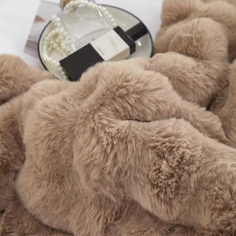 Ensemble de Literie 5 Pièces Mink Bubble Rabbit  7 KG
